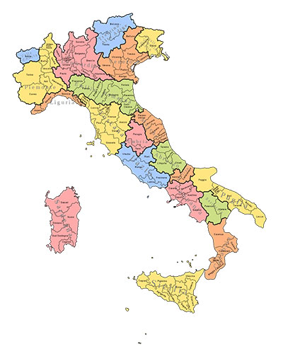 Elenco delle province italiane